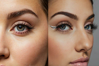 Strip Lashes vs Individual Lashes