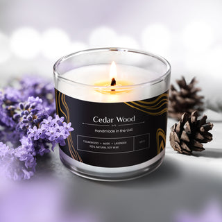 Cedar Wood Candle- 130gm