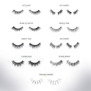 Nirvana 9 - Natural False Eyelashes Bundle Pack