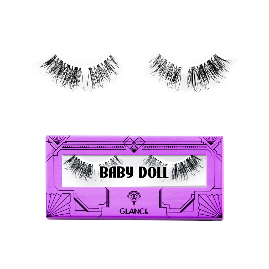 Baby Doll - Natural False Eyelashes | Glance Cosmetics