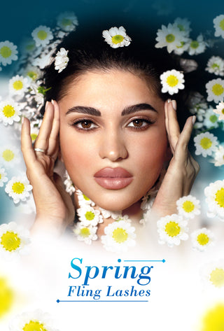 Beautiful lashes for the spring season